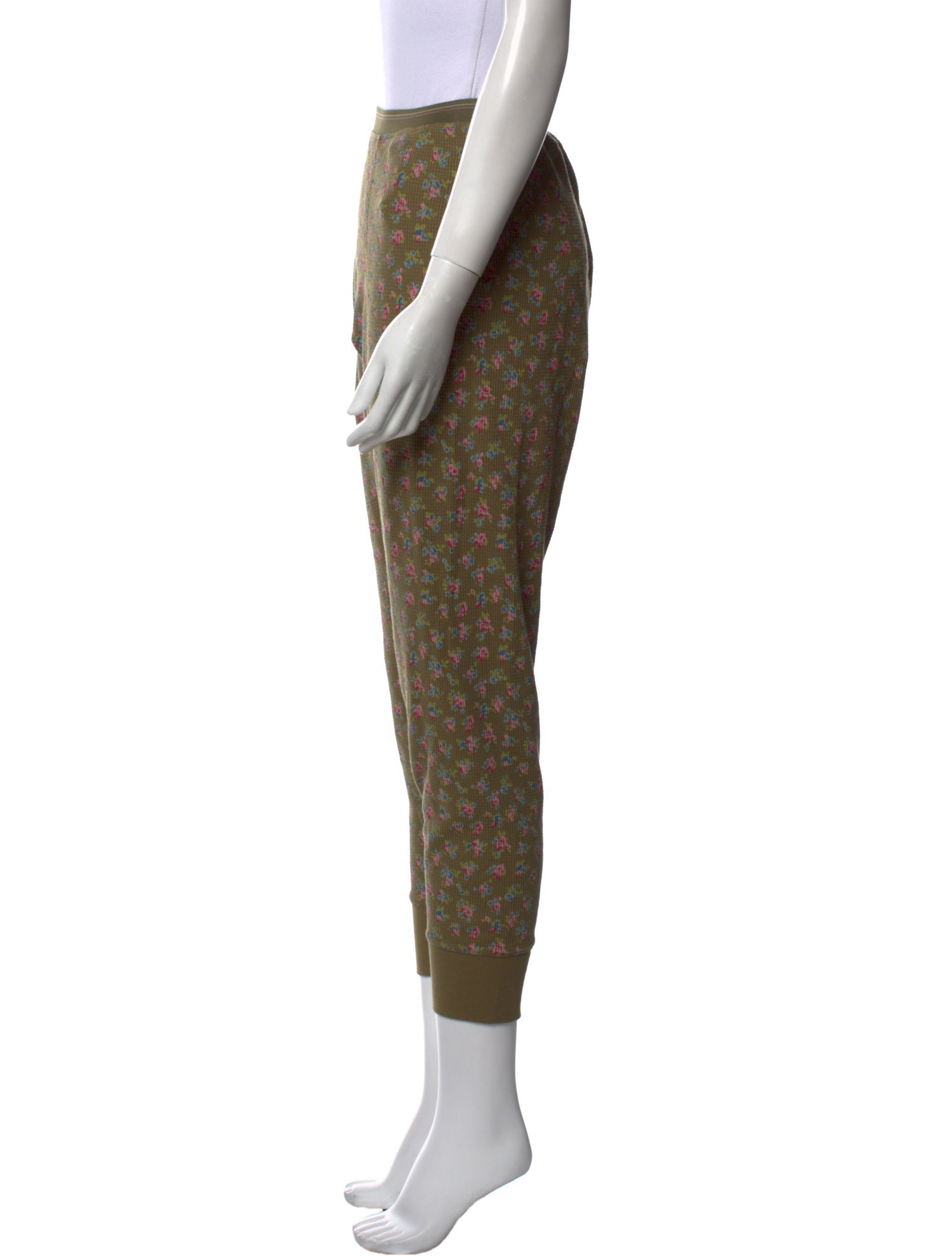 The Great Floral Print Skinny Leg Pants