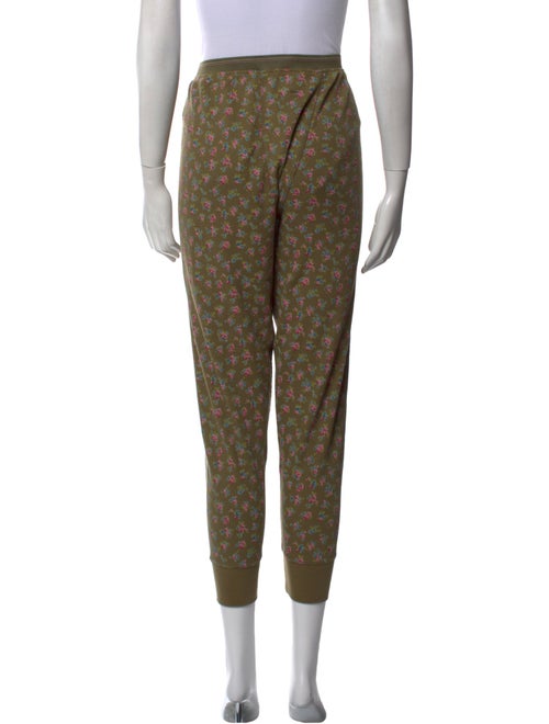 The Great Floral Print Skinny Leg Pants