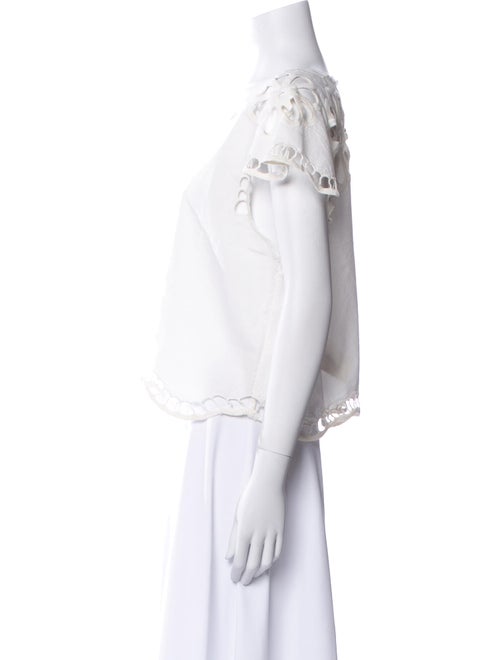 The Great Bateau Neckline Short Sleeve Blouse