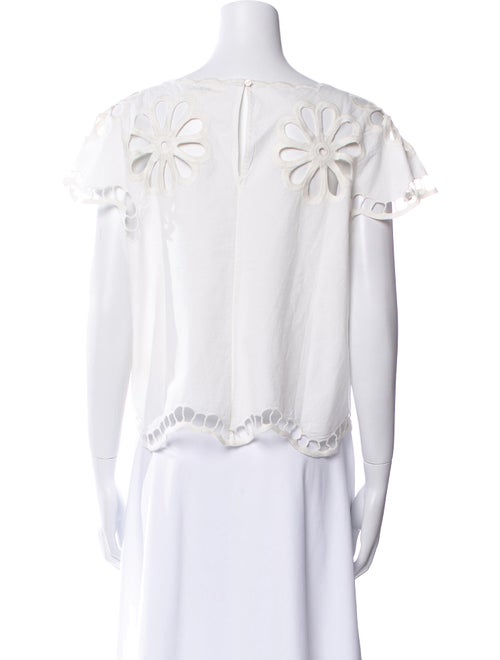 The Great Bateau Neckline Short Sleeve Blouse