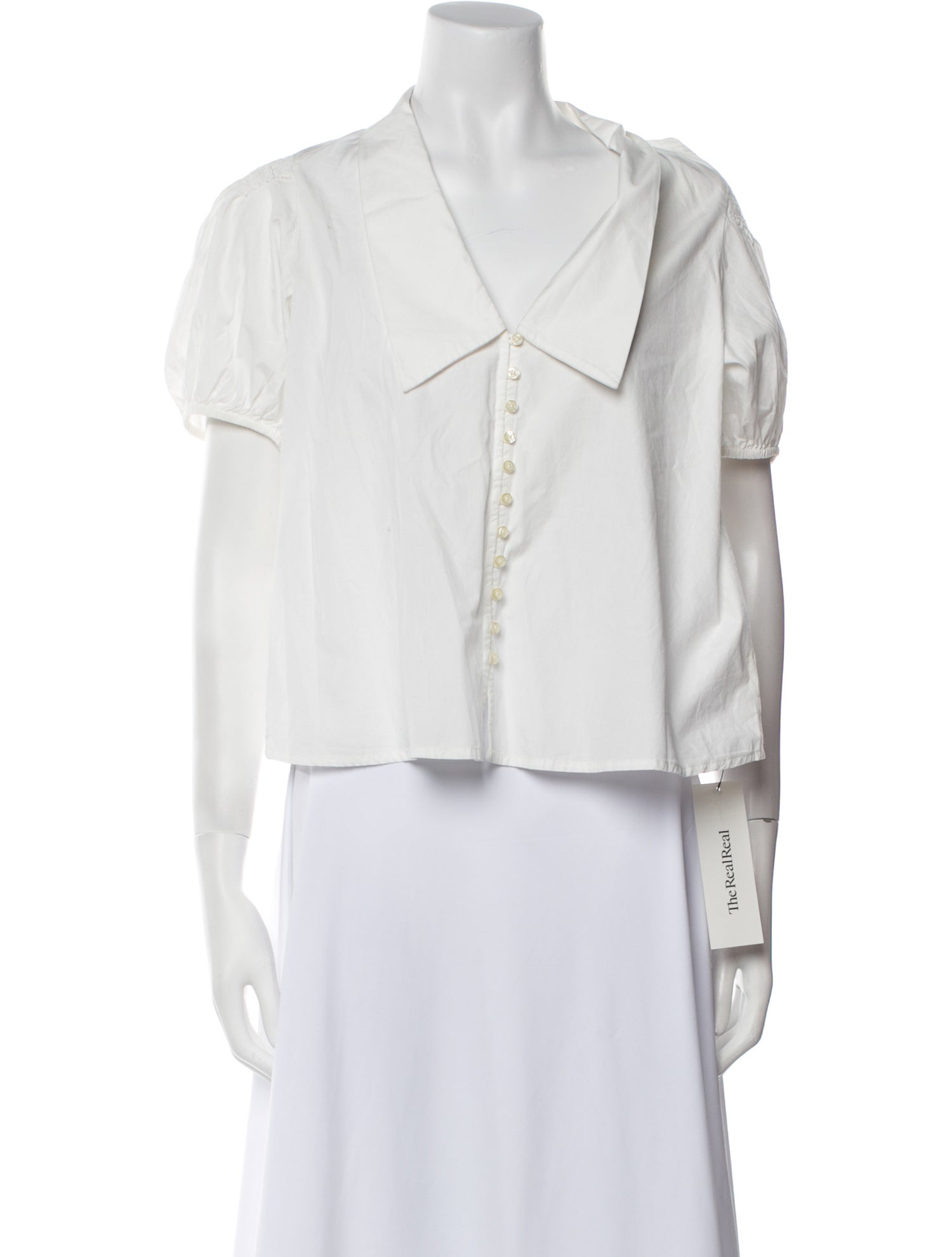 The Great V-Neck Long Sleeve Crop Top