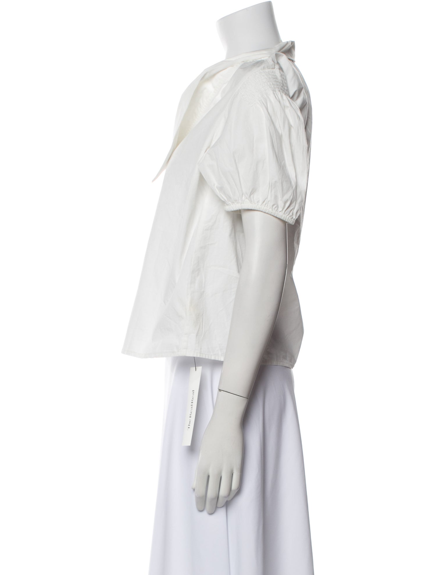 The Great V-Neck Long Sleeve Crop Top