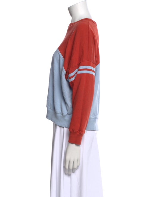 The Great Colorblock Pattern Scoop Neck Sweatshirt