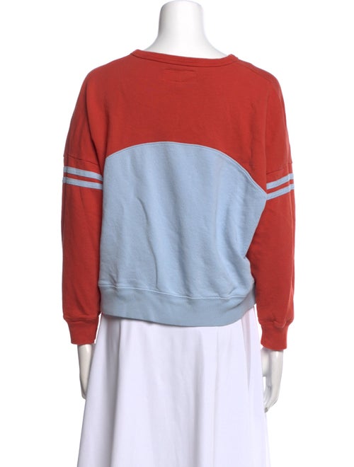 The Great Colorblock Pattern Scoop Neck Sweatshirt