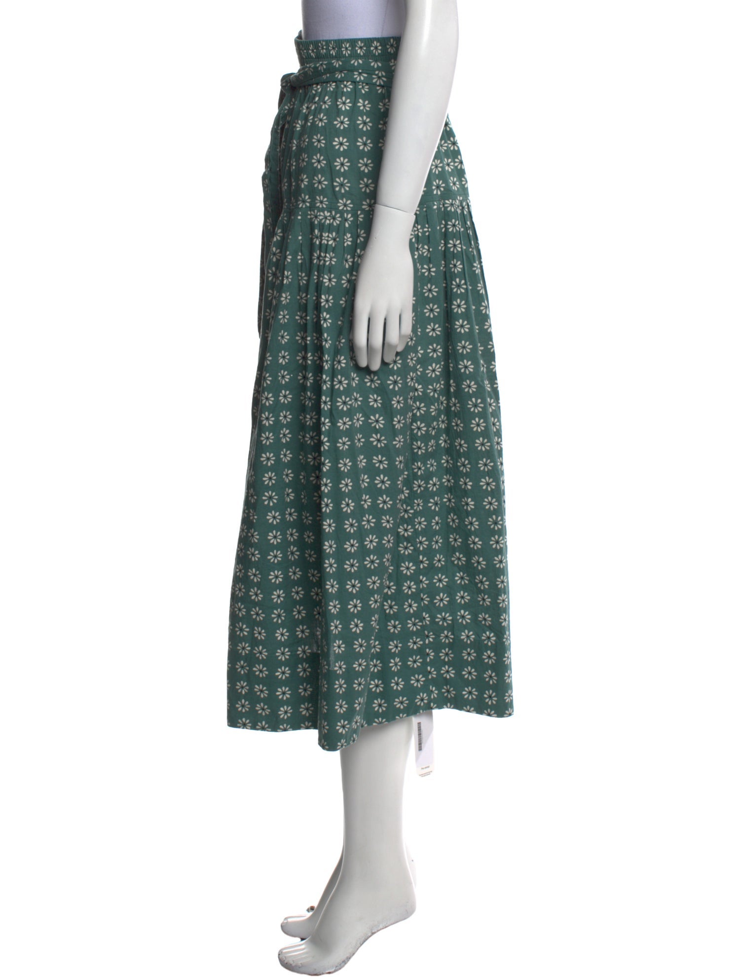 The Great Floral Print Midi Length Skirt