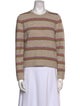 The Great Striped Crew Neck Sweater