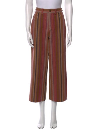 The Great Striped Wide Leg Pants