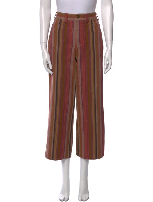 The Great Striped Wide Leg Pants