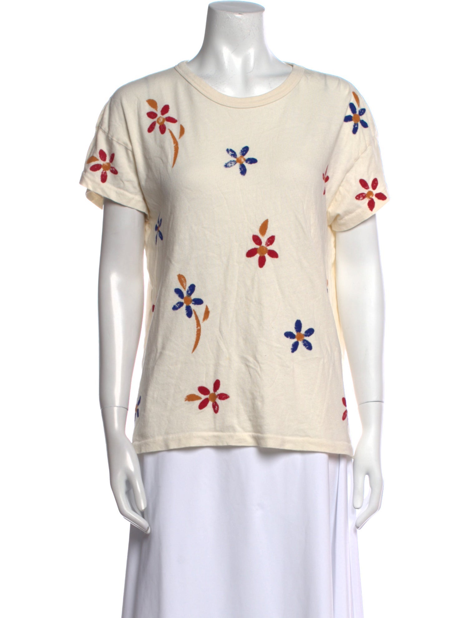 The Great Printed Crew Neck Sweater