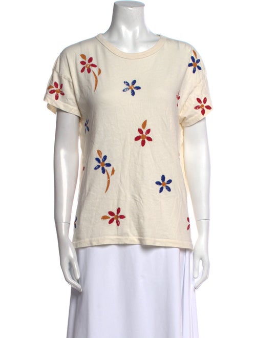 The Great Printed Crew Neck Sweater