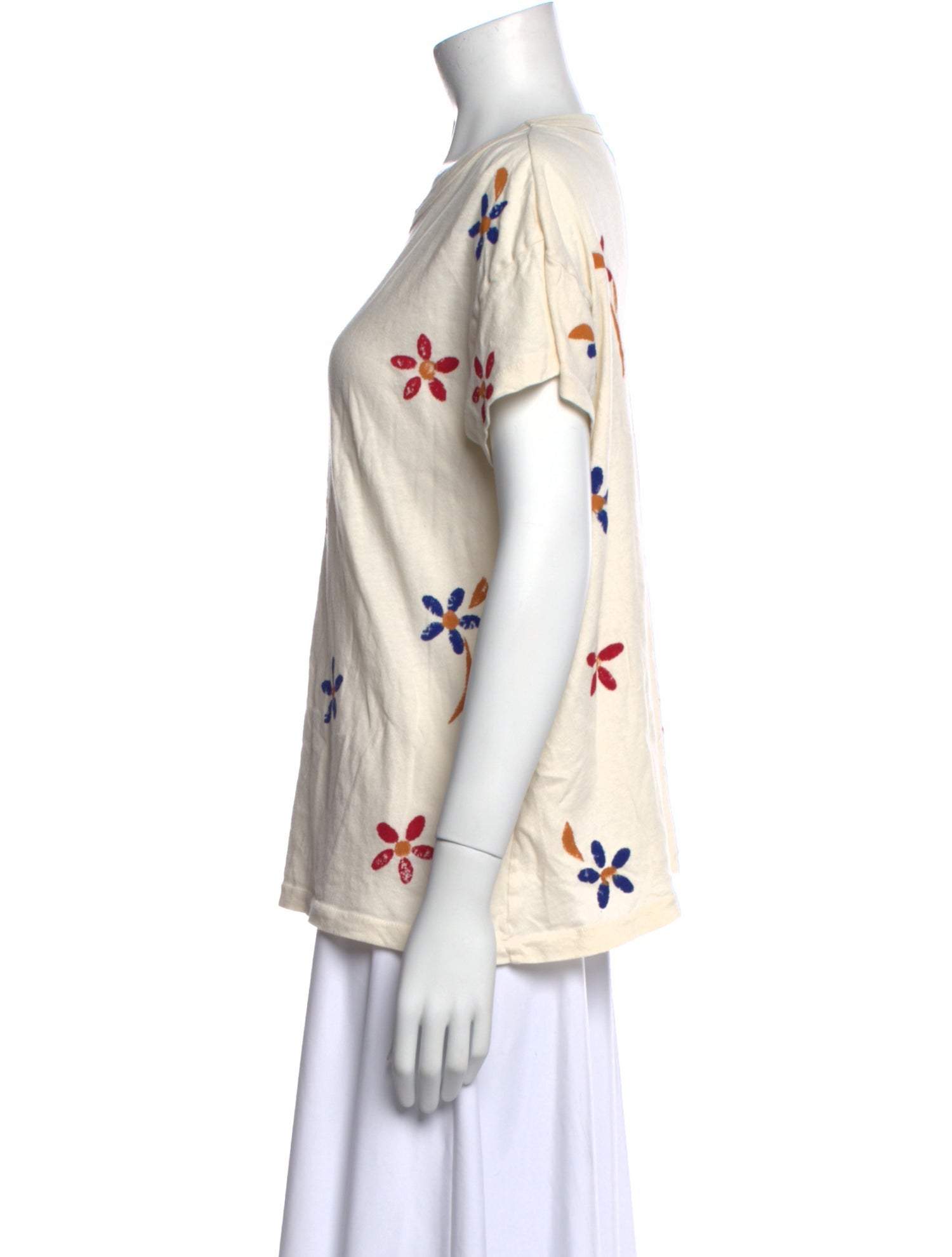 The Great Printed Crew Neck Sweater