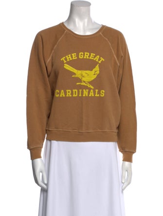 The Great Graphic Print Crew Neck Sweatshirt