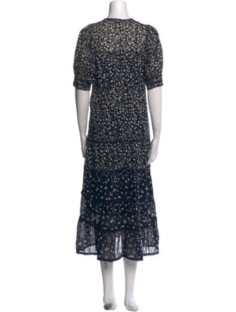 The Great Floral Print Midi Length Dress