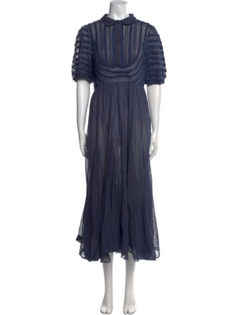 The Great Mock Neck Long Dress