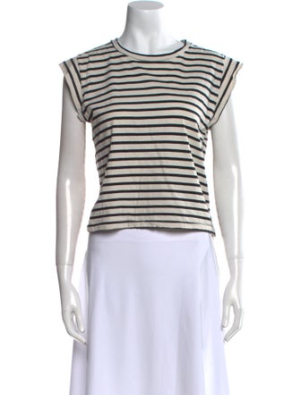 The Great Striped Bateau Neckline T-Shirt