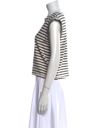 The Great Striped Bateau Neckline T-Shirt
