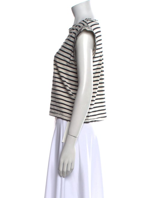 The Great Striped Bateau Neckline T-Shirt