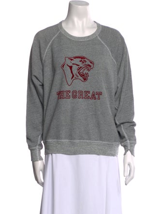 The Great Graphic Print Crew Neck Sweatshirt