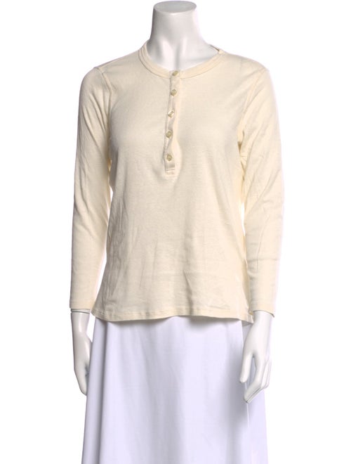 The Great Crew Neck Three-Quarter Sleeve Top