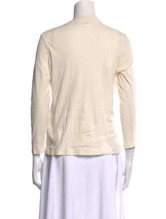 The Great Crew Neck Three-Quarter Sleeve Top