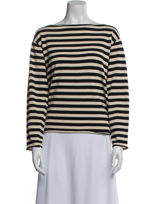 The Great Striped Bateau Neckline Top