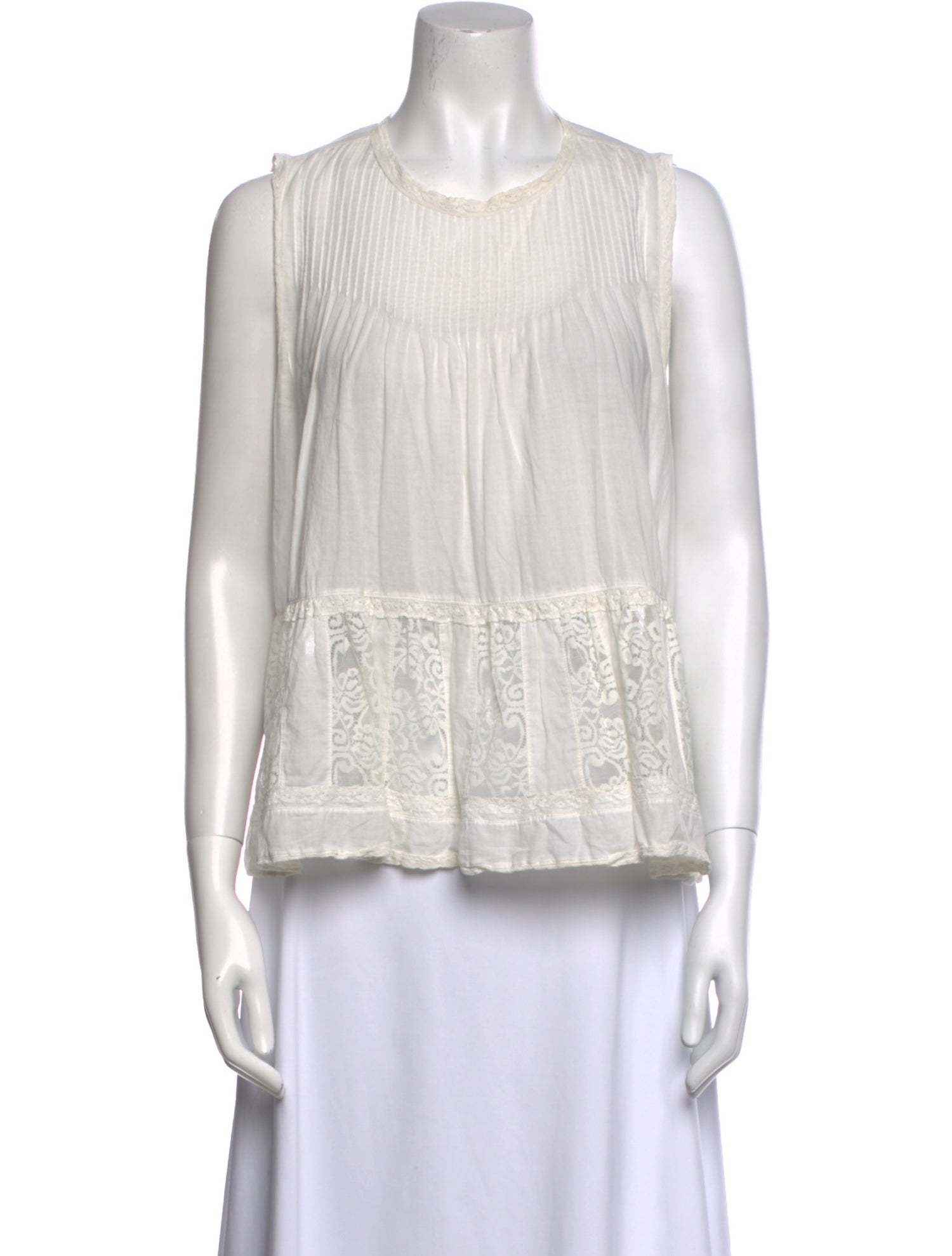 The Great Crew Neck Sleeveless Top