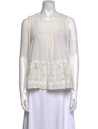 The Great Crew Neck Sleeveless Top