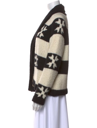 The Great Printed V-Neck Sweater