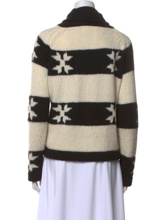 The Great Printed V-Neck Sweater