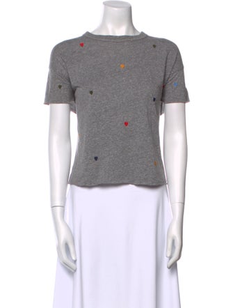 The Great Graphic Print Scoop Neck Top