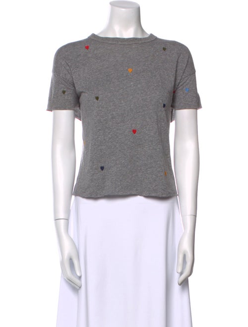 The Great Graphic Print Scoop Neck Top