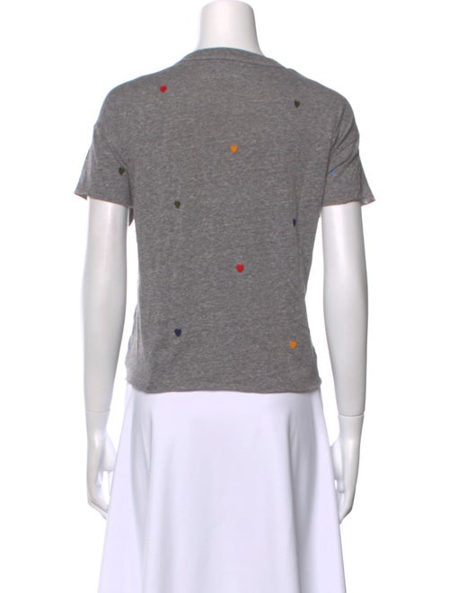 The Great Graphic Print Scoop Neck Top