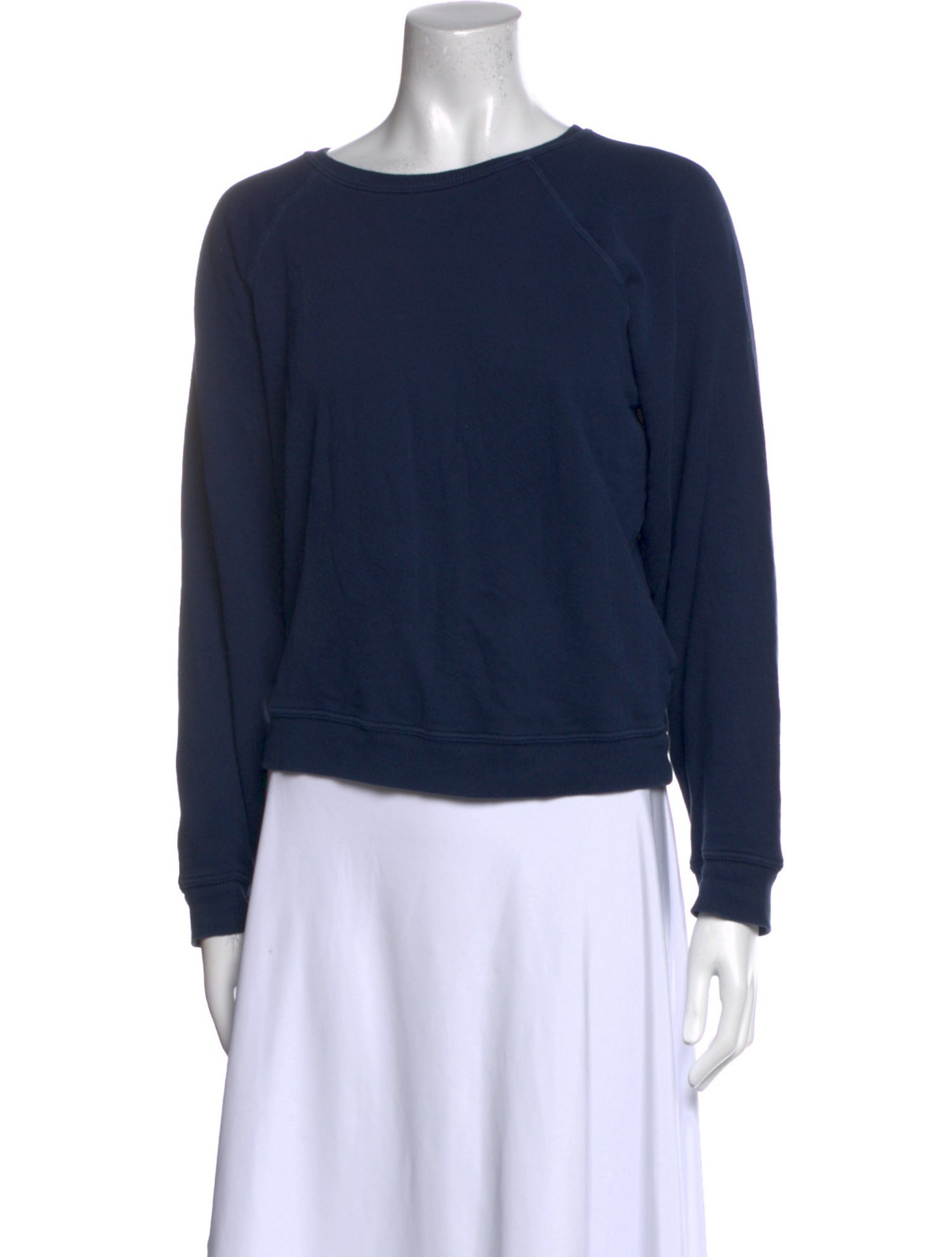 The Great Scoop Neck Long Sleeve Sweatshirt