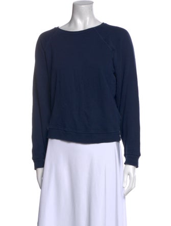 The Great Scoop Neck Long Sleeve Sweatshirt