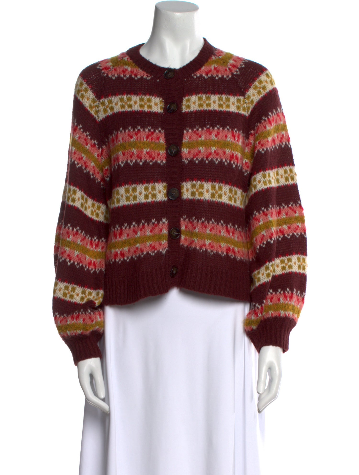 The Great Striped Crew Neck Sweater