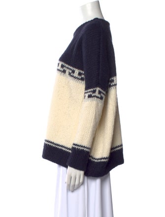 The Great Striped Crew Neck Sweater