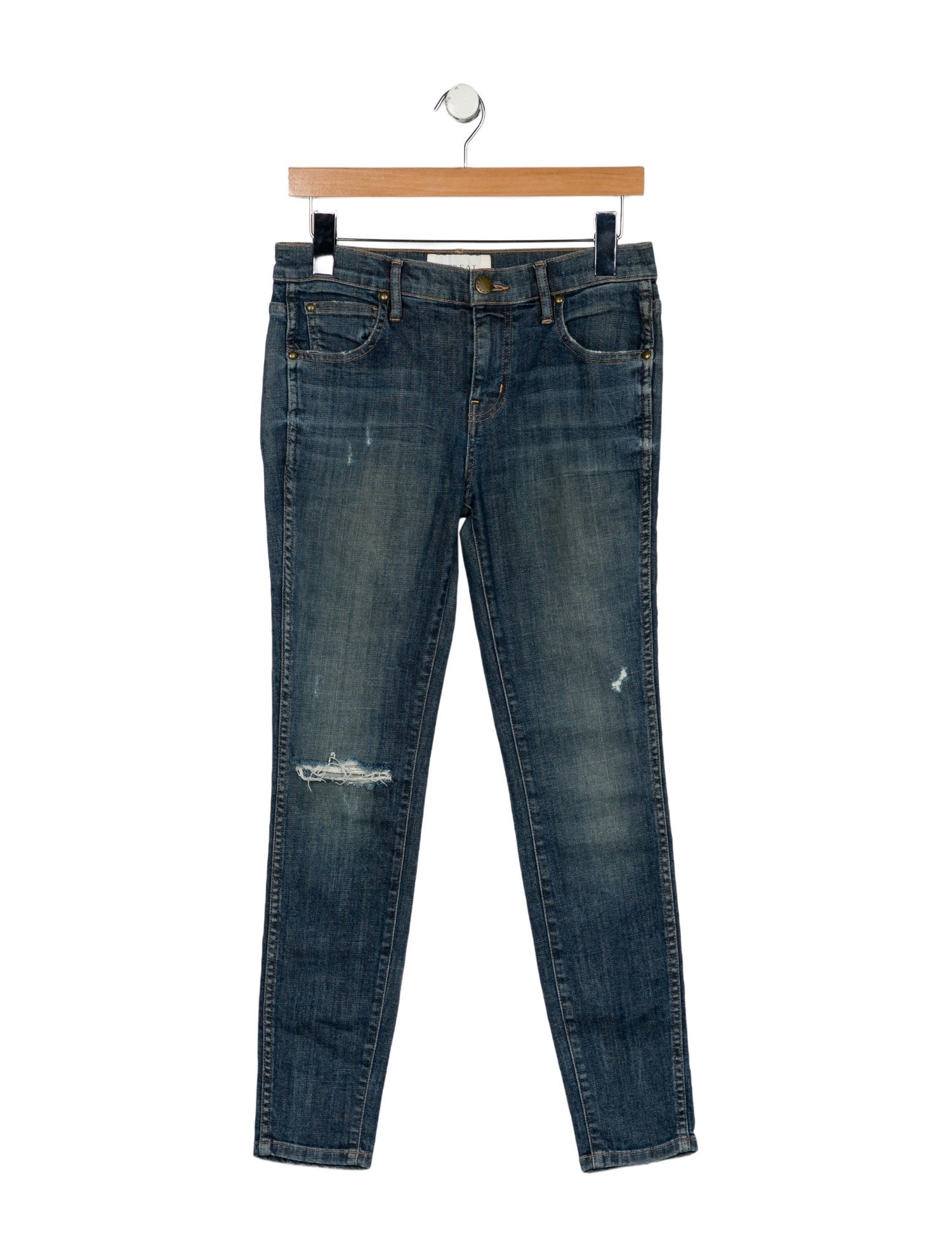 The Great Mid-Rise Skinny Leg Jeans