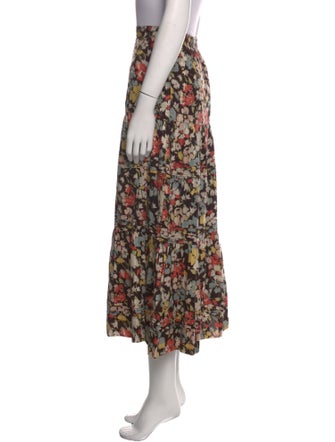 The Great Floral Print Midi Length Skirt