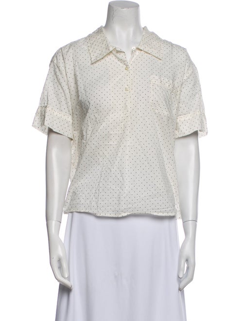 The Great Polka Dot Print Crochet Trim Lounge Set