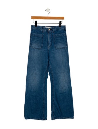 The Great High-Rise Wide Leg Jeans