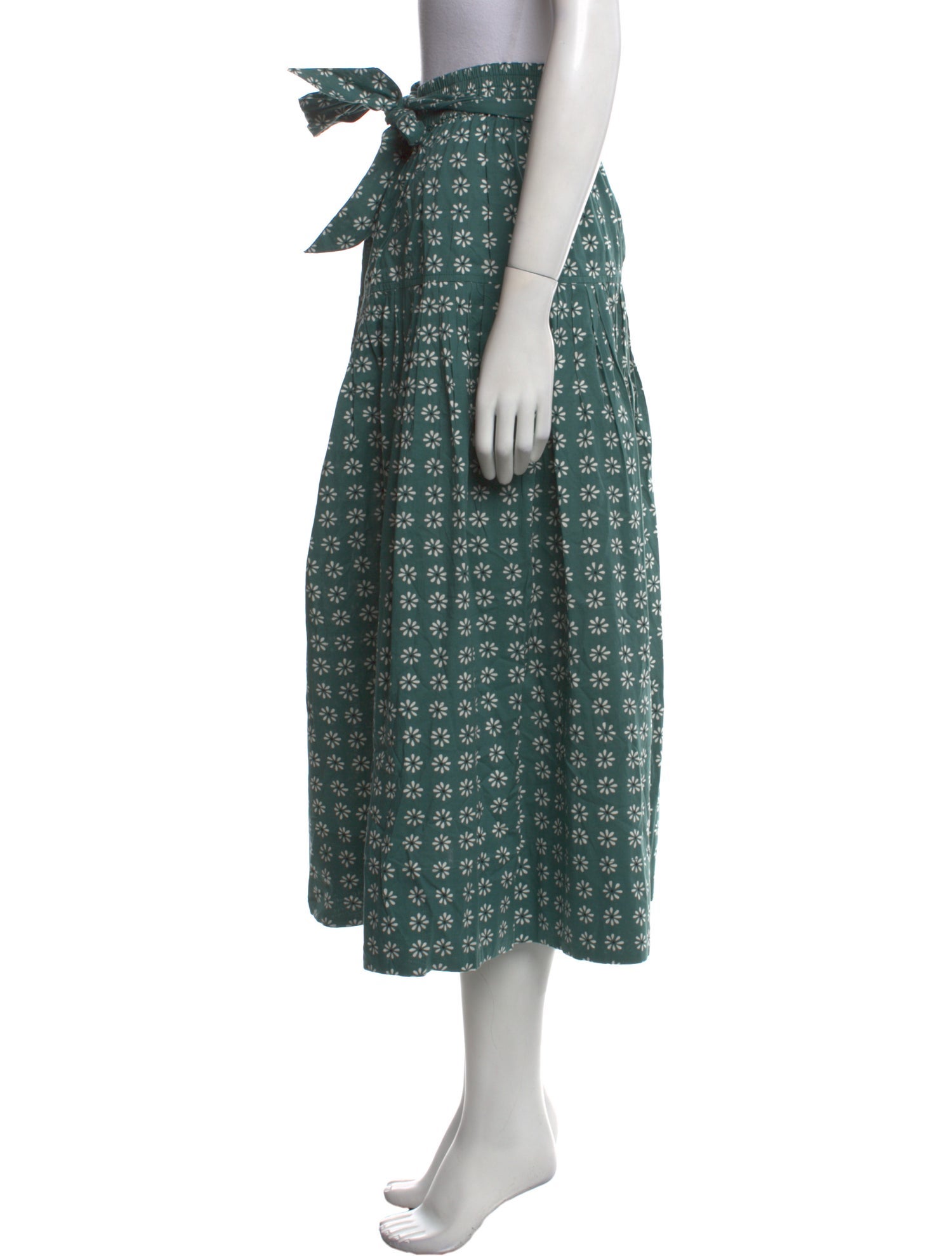 The Great Floral Print Midi Length Skirt