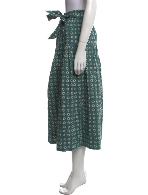 The Great Floral Print Midi Length Skirt