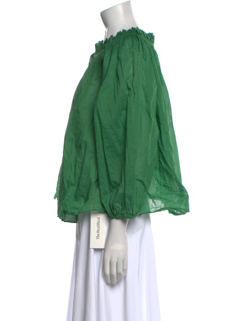 The Great Bateau Neckline Three-Quarter Sleeve Blouse