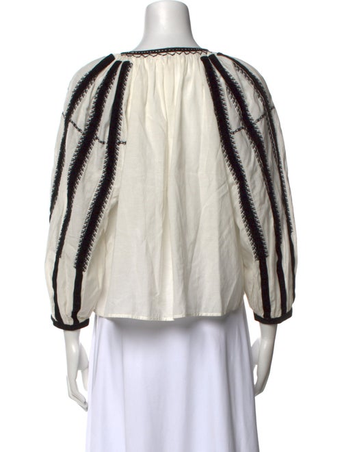 The Great Striped Bateau Neckline Crop Top