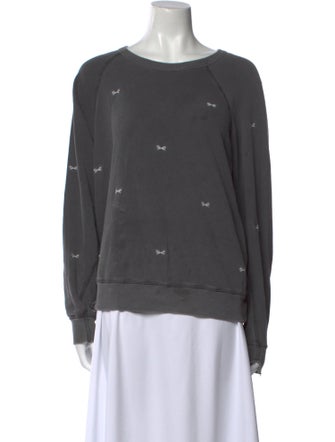 The Great Scoop Neck Long Sleeve Sweatshirt