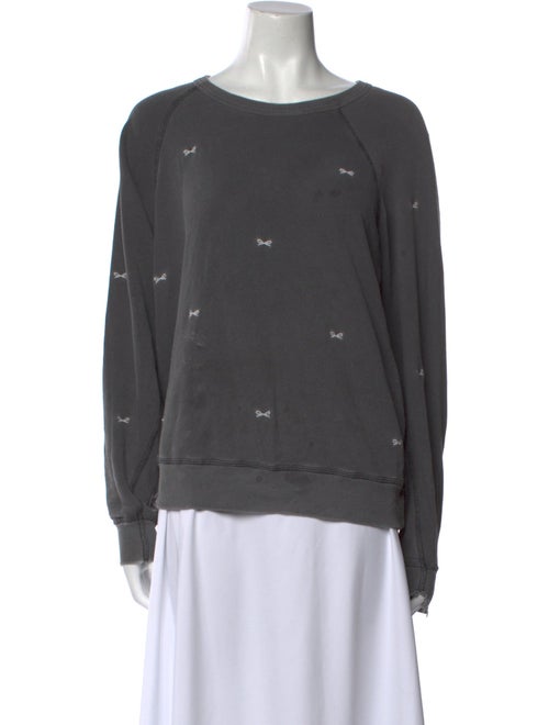 The Great Scoop Neck Long Sleeve Sweatshirt