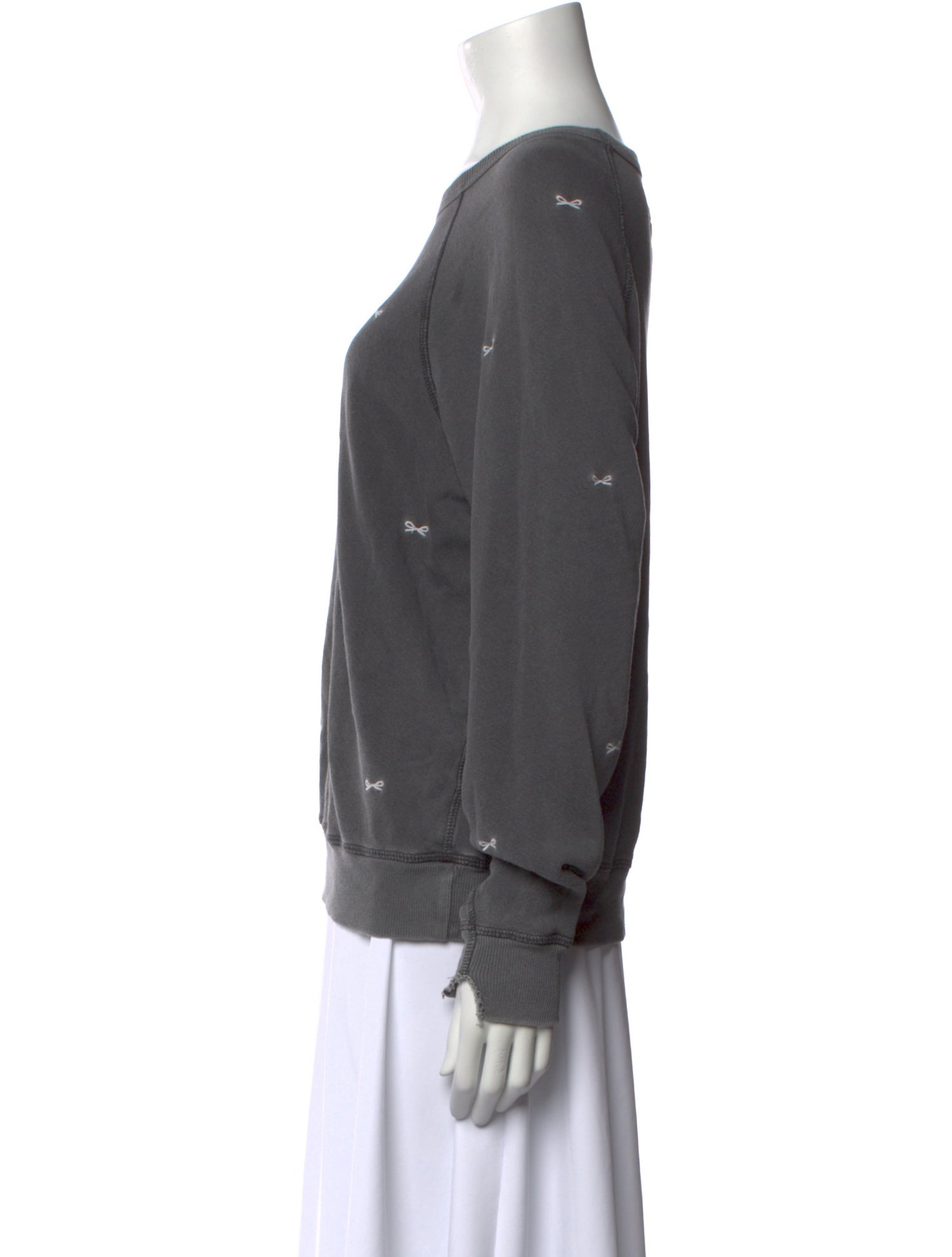 The Great Scoop Neck Long Sleeve Sweatshirt