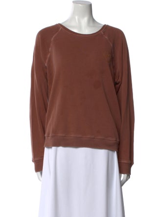 The Great Scoop Neck Long Sleeve Sweatshirt
