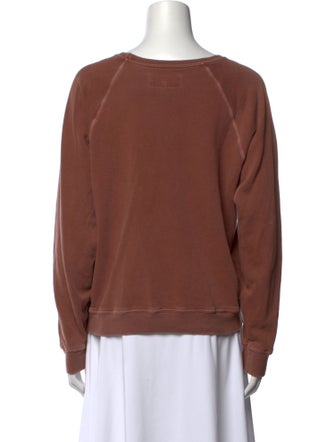 The Great Scoop Neck Long Sleeve Sweatshirt