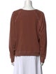The Great Scoop Neck Long Sleeve Sweatshirt